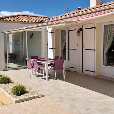 度假居 Jolie Maison Individuelle A La Tranche-sur-mer, 5 Couchages, Jardin Et Terrasse Sud 滨海拉特朗什